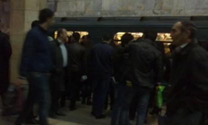 Bakı metrosunda HƏYƏCAN