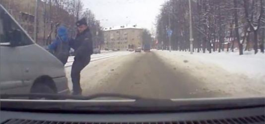 Polis uşağın həyatını belə xilas etdi