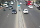 Sürücü yol polisindən narazılıq edir – VİDEO-FOTO