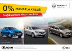 «Renault» modelləri üçün manatla 0 faiz kampaniyası!