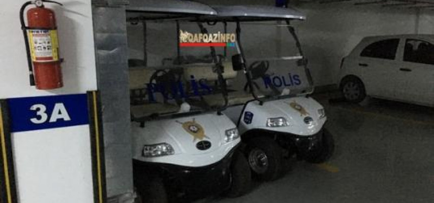 Polislər bulvarda bu elektromobillərdə xidmət aparacaq