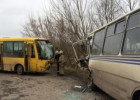 İki sərnişin avtobusu toqquşdu: 20 yaralı