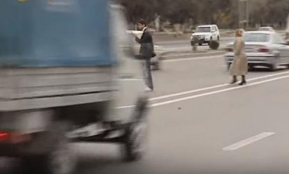 Yol polisi piyadalara qarşı reydlərə başladı