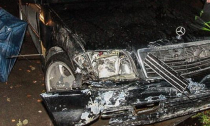 "Mercedes" qəza törətdi: 2 nəfər öldü