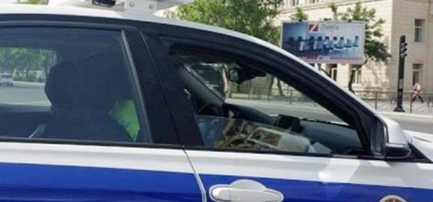Polis Bakıda yolları nəzarətə götürüb