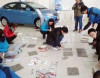 Avtomobilin pulunu qəpiklə ödədi