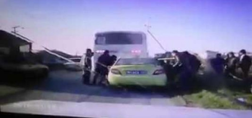 Azərbaycanda ölümlə nəticələnən ağır qəzadan anbaan VİDEO yayıldı