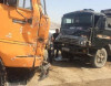 Bakıda iki “Kamaz” toqquşdu