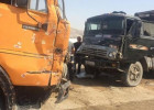 Bakıda iki “Kamaz” toqquşdu
