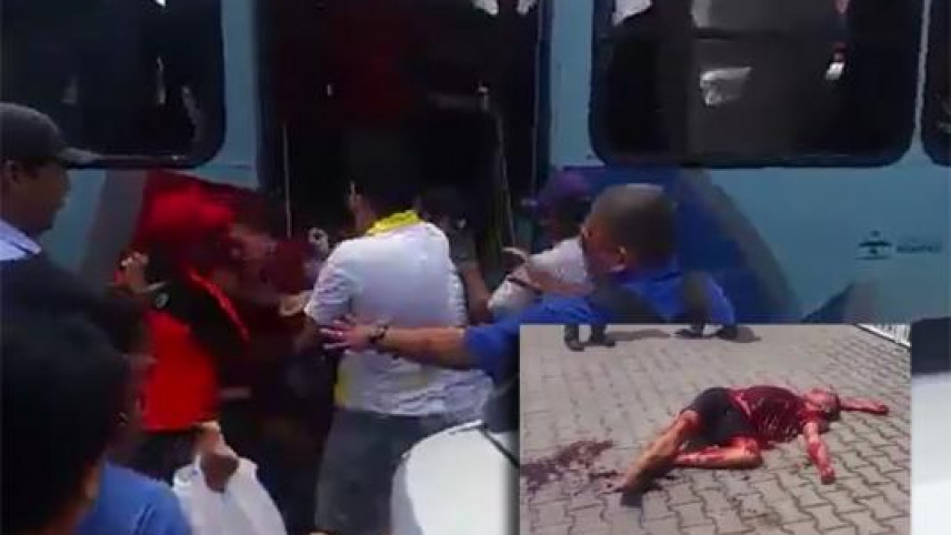 Avtobusda qadına təcavüz etmək istədi, döyüb öldürdülər -16+
