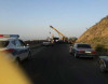 Şəmkirdə betonqarışdıran aşıb