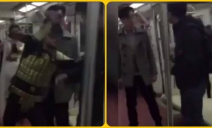 Metroda tum çırtlayan gənci qana boyadılar