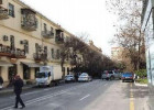 Küknar ağacı Bakıda hərəkəti iflic etdi