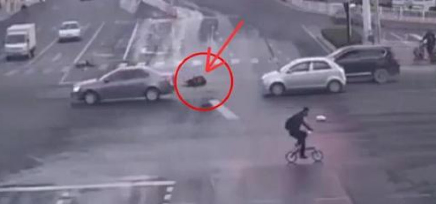 Qəzaya düşən adama saatlarla heç kim yaxın durmadı