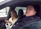 Piyada yol polisini belə cəzalandırdı