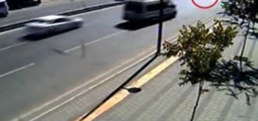 Təqib edildiyini anlayınca… -  VİDEO