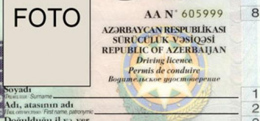 Azərbaycanda bütün sürücülük vəsiqələri dəyişdirilə bilər
