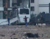 Polis maşını partladılıb, çox sayda yaralı var