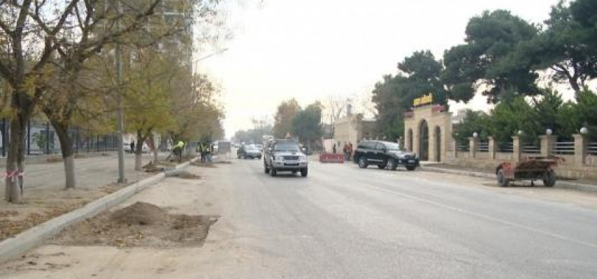 Çobanzadə küçəsinin bir hissəsində hərəkət məhdudlaşdırılır