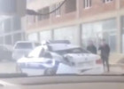 Yük avtomobili «saxla» işarəsi verən DYP maşınını arxadan vurdu