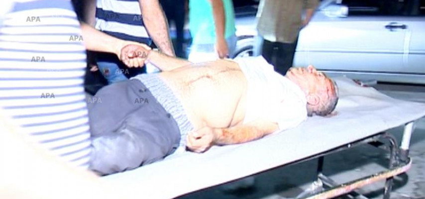 Yüksək sürət piyadanı xəstəxanalıq etdi