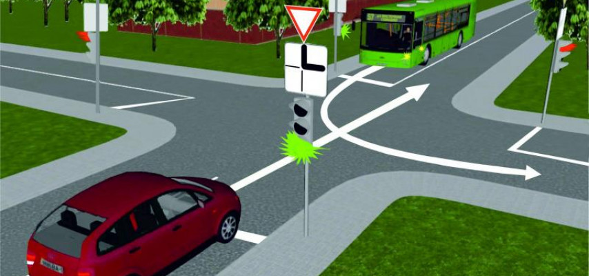 Burada avtobusun sürücüsü yol verməlidir – SUALIN CAVABI