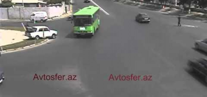 Bakıda dəhşətli avtobus qəzaları