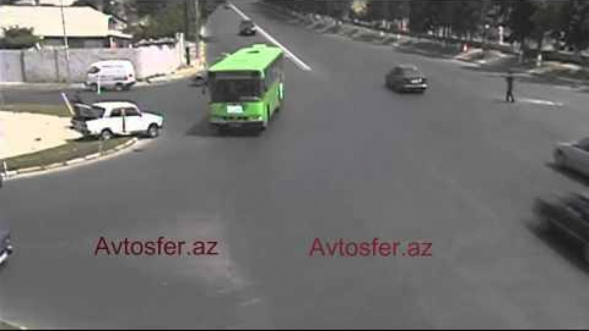 Bakıda dəhşətli avtobus qəzaları
