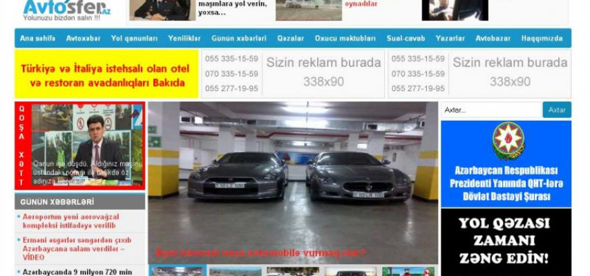 «avtosfer.az» saytının təqdimatı keçirilib