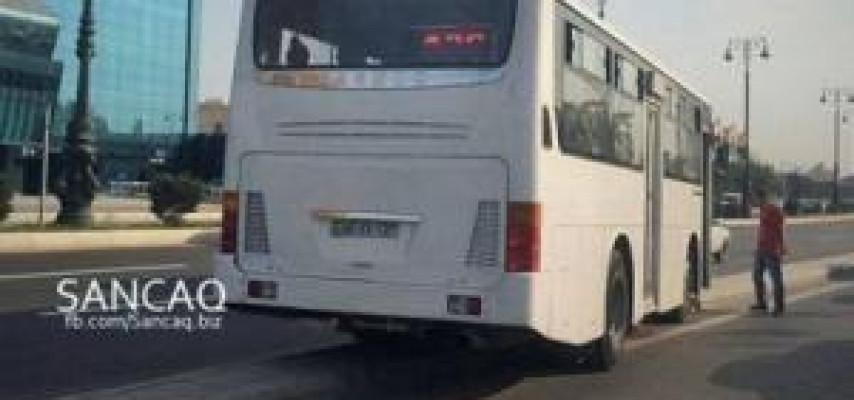 Bu avtobus sürücüsü həddini çox aşdı