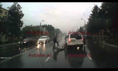Bu dəhşətli qəzadan sonra yağışlı havada diqqətli olun