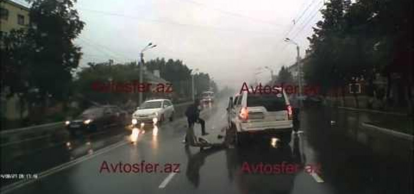 Bu dəhşətli qəzadan sonra yağışlı havada diqqətli olun