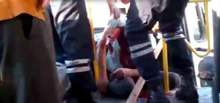 Avtobus qəzasında oğlanın bədəninə mil girdi  - 18+
