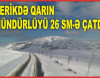 Lerikdə qarın hündürlüyü 26 sm-ə çatdı – FOTOLAR