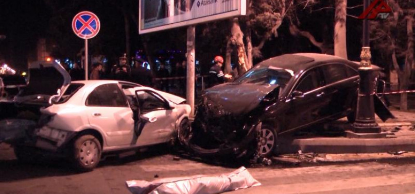 Bakıda öz yolundan çıxan sürücüləri belə əzirlər – YENİ VİDEO