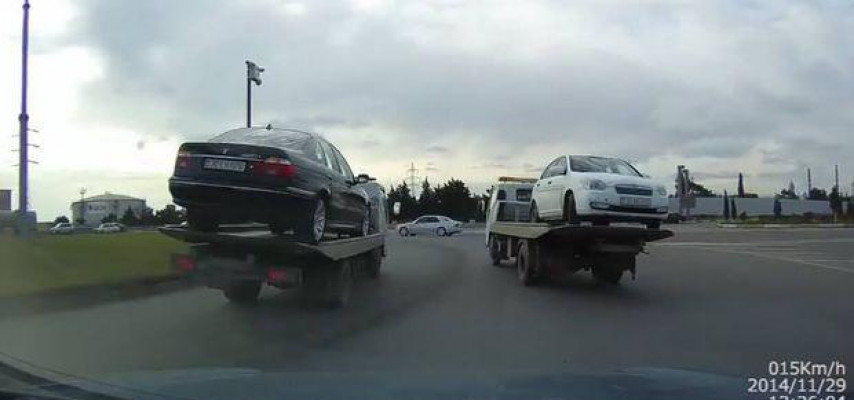 «Avtoş»luq edən evakuator sürücüləri cəzalandırıldı