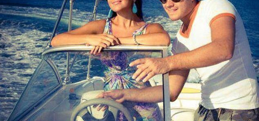 Leyla Əliyeva və Emin Ağalarov yaxtada