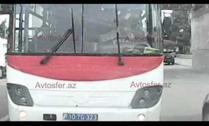 Bakıda «protiv» gedən avtobus sürücüsünü belə cəzalandırdılar