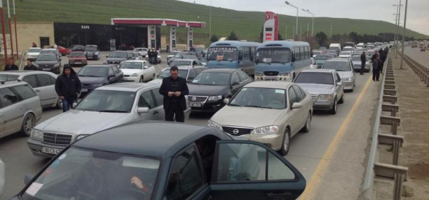 Bakı-Sumqayıt yolu da bağlanır