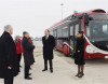İlham Əliyev «Mercedes»lərə baxış keçirdi