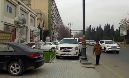 Sürücülərə parkinq xəbərdarlığı