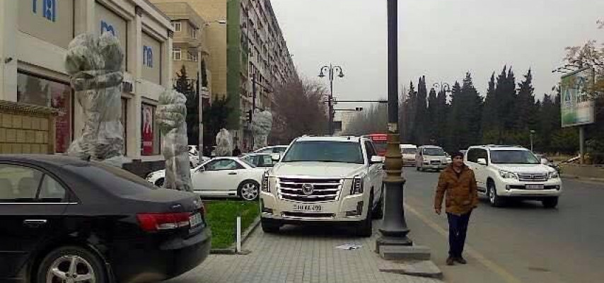 Sürücülərə parkinq xəbərdarlığı