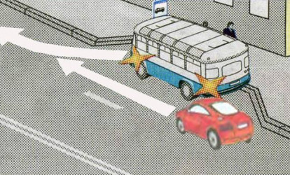 Avtobus sürücüsü bu vəziyyətdə nə etməlidir? – SUALIN DOĞRU CAVABI