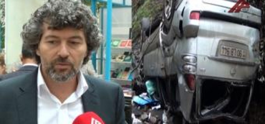 Rüstəmxanlıların düşdüyü qəzadan GÖRÜNTÜLƏR