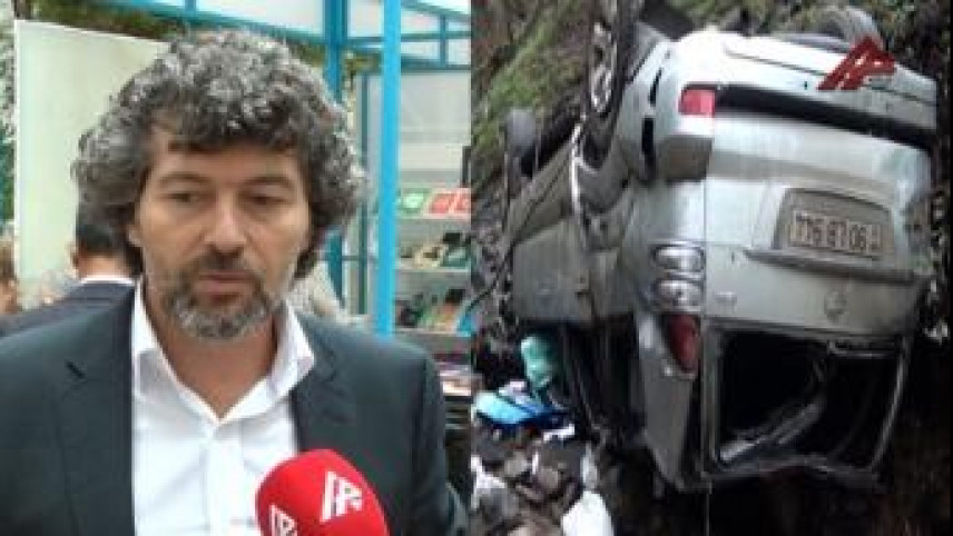 Rüstəmxanlıların düşdüyü qəzadan GÖRÜNTÜLƏR