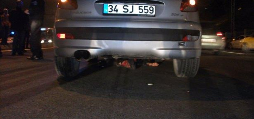 Dəhşət! Maşın cəsədi 5 km sürüklədi