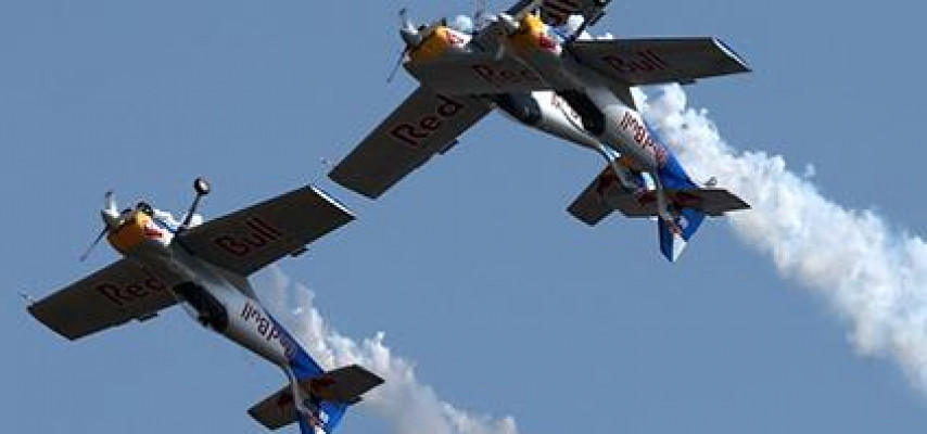 Aviaşou zamanı qorxulu anlar yaşandı