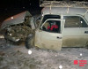 Xaçmazda “Qaz 24” ağaca girdi
