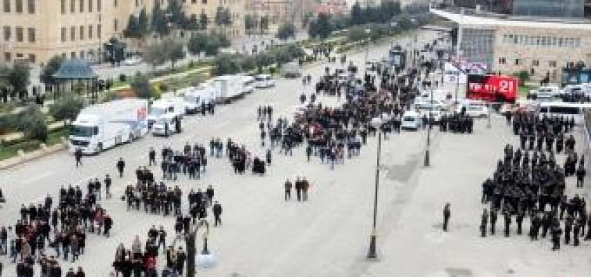 Paytaxtın mərkəzi prospektlərindən biri bağlanır