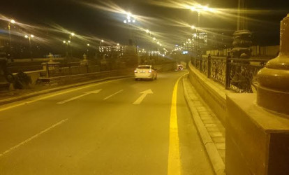 Bakının ən böyük prospekti təmirdən sonra açıldı – FOTO